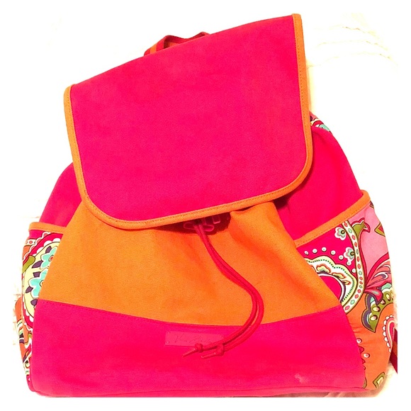 Vera Bradley Draw Backpack - Picture 1 of 4